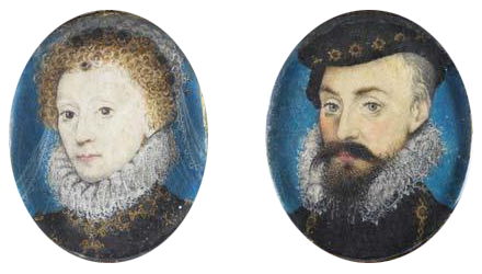 Queen Elizabeth I of England had an intense relationship with Robert Dudley, future Earl of Leicester, beginning when they were small children.